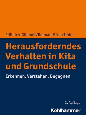 cover image of Herausforderndes Verhalten in Kita und Grundschule